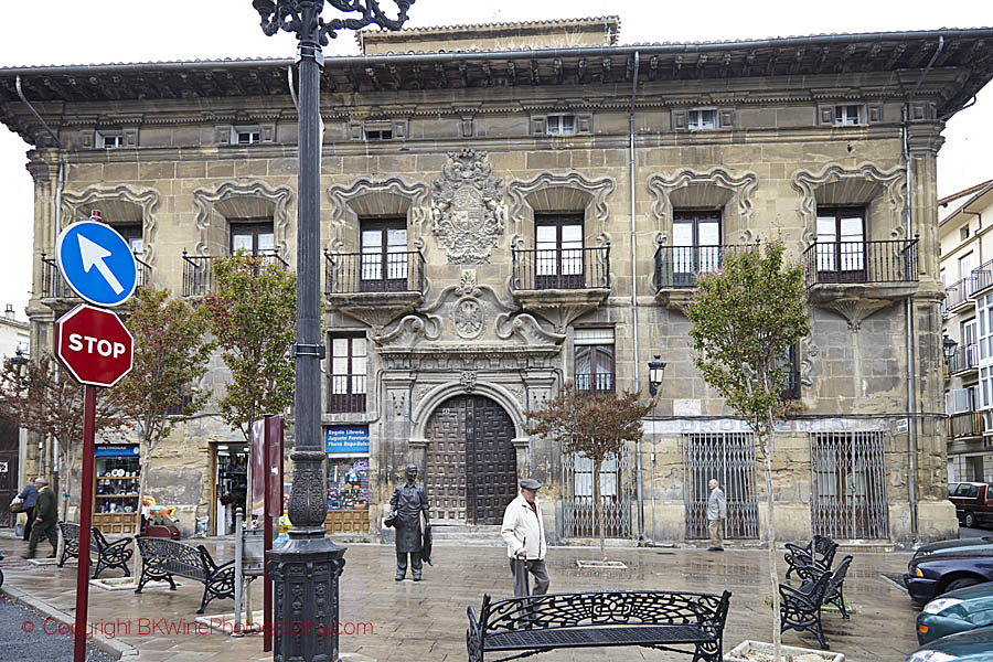 An old building in Haro, Rioja